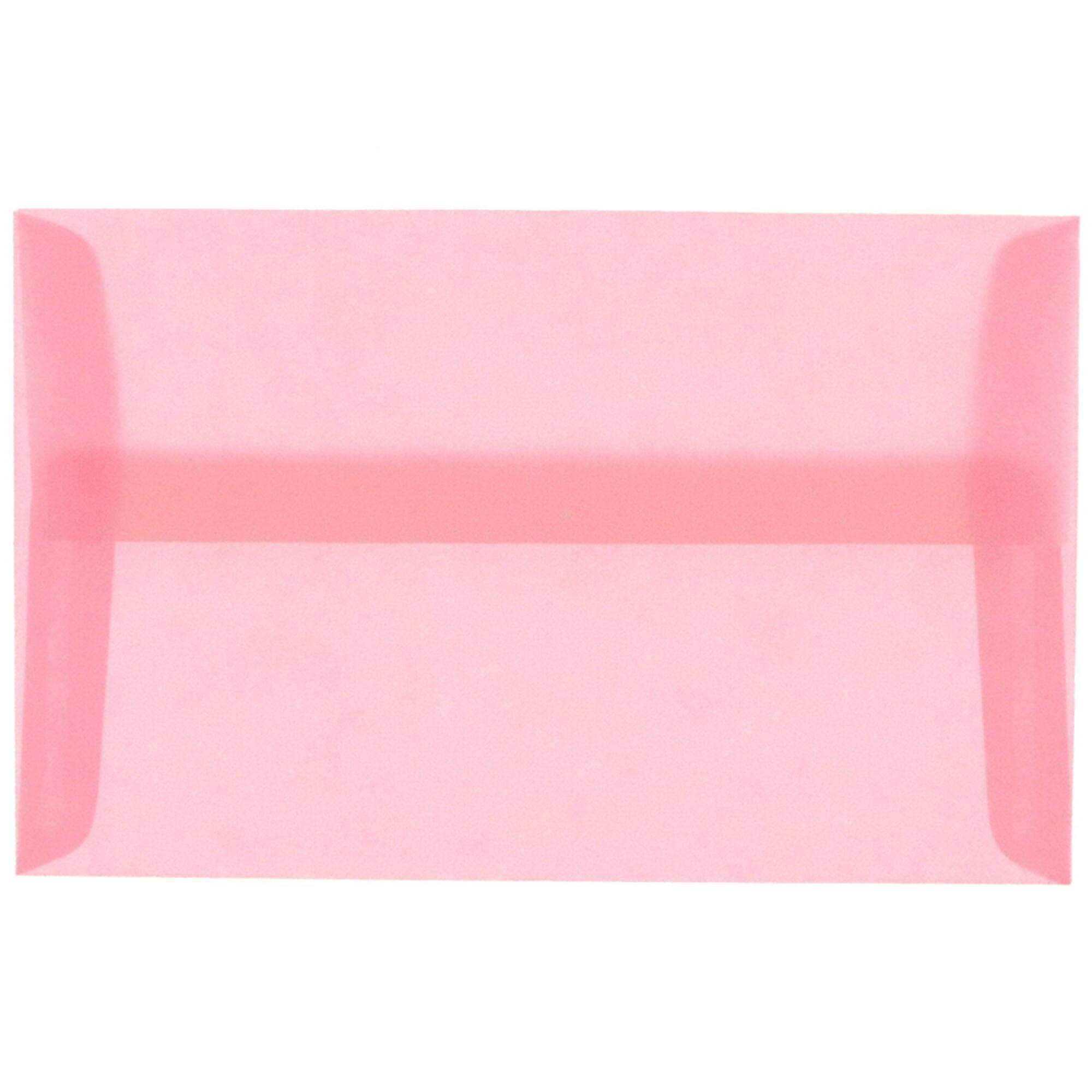 JAM Paper A10 Translucent Vellum Invitation Envelopes